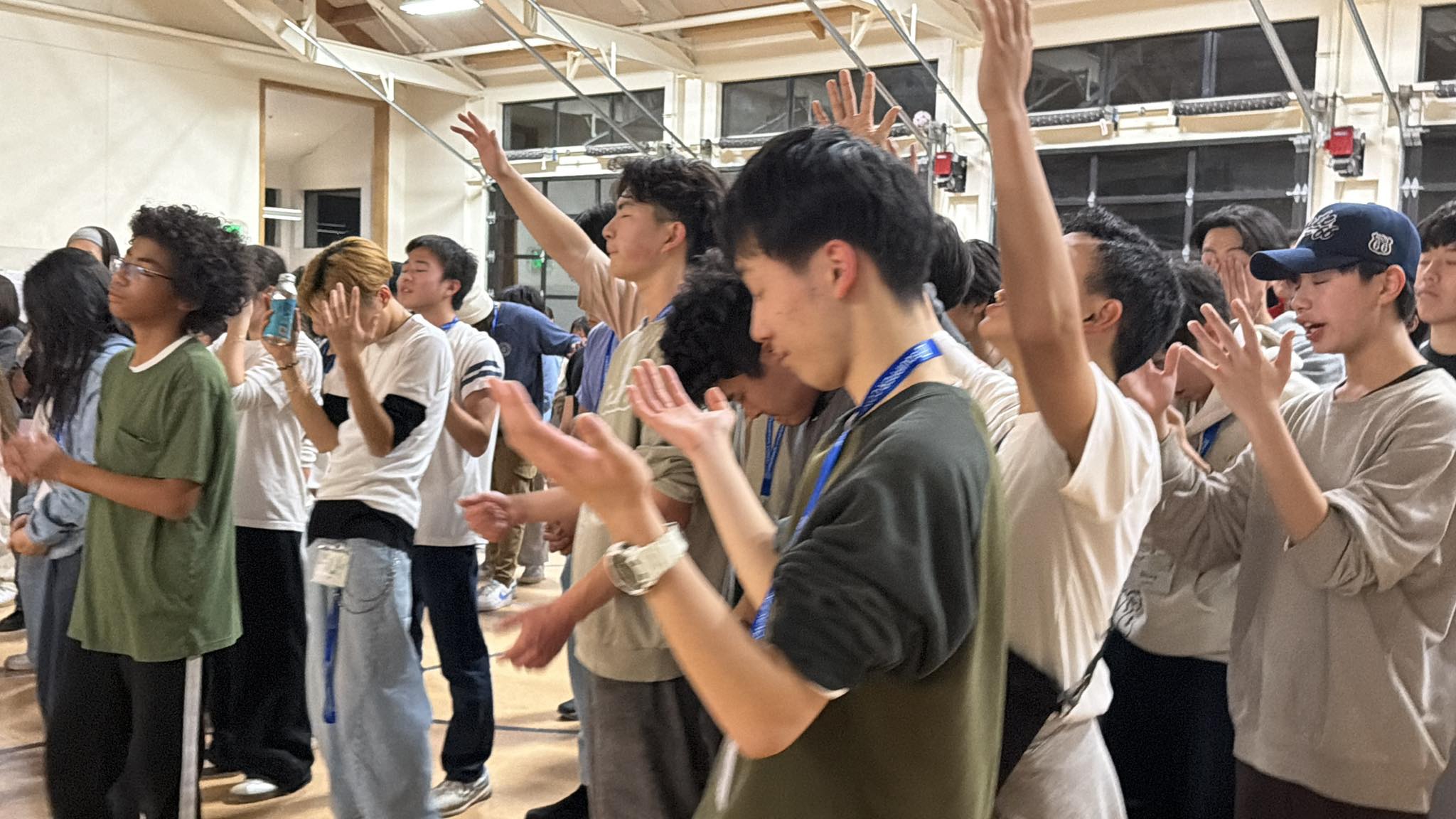 礼拝の様子